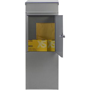 Briefkasten SafePost 85552 ScanPro 855, silber, aus Stahl