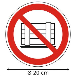 Produktbild für Hinweisschild Abtec ISO 7010 P023, Kunststoff