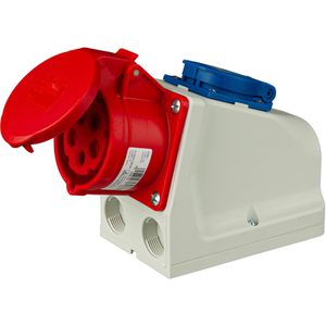 Produktbild für CEE-Steckdose PCE-Electric PCE 40582L, Schutzkontakt, 5-polig