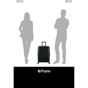 Produktbild für Koffer AmericanTourister Dashpop Spinner exp. schwarz