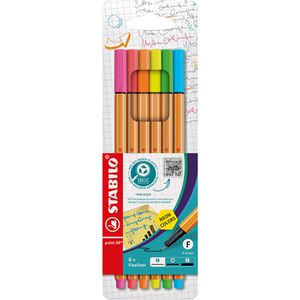 Fineliner Stabilo Point 88, 88/6-1 Neon