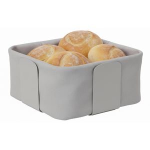 Produktbild für Brotkorb Blomus Desa S 64204, aus Stahl / Stoff