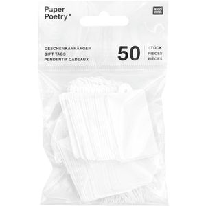Produktbild für Hängeetiketten Rico-Design Paper Poetry, 2,6x4,5cm
