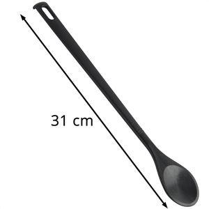 Produktbild für Kochlöffel Fackelmann Nero 23744, Kunststoff