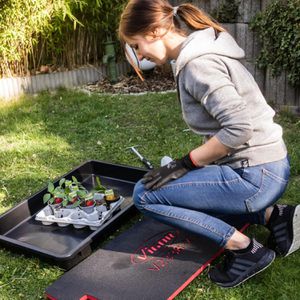 Produktbild für Ölauffangwanne Vigor V5488, mit Ausgießer