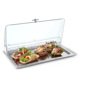 Produktbild für Frischhaltehaube Hendi Präsentationshaube, GN 1/1, Kunststoff