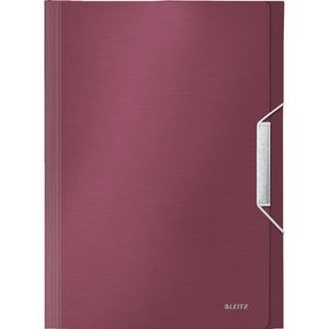 Produktbild für Fächermappe Leitz 3957-00-28 Style, A4, granat rot
