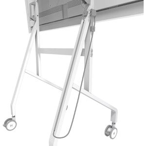 Produktbild für TV-Ständer Neomounts FL50-515WH1, mit Rollen, weiß, Metall