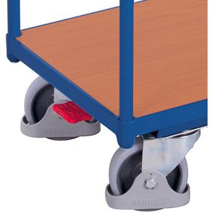Produktbild für Tischwagen VARIOfit sw-800.500, aus Metall &amp; Holz