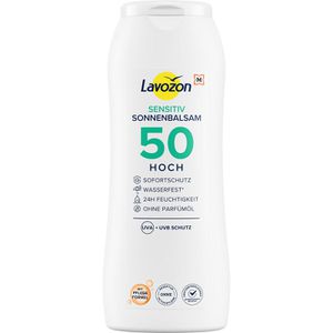 Produktbild für Sonnencreme LAVOZON Sensitiv Sonnenbalsam
