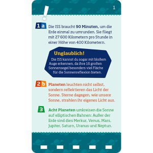 Produktbild für Spielbuch WAS-IST-WAS 378867778, Quiz Weltall