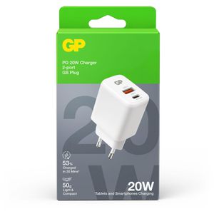 Produktbild für USB-Ladegerät GP Batteries PD, 20 Watt