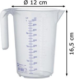 Produktbild für Messbecher APS Stackable 30062, aus Kunststoff