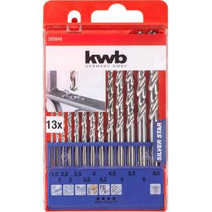 Produktbild für Bohrer kwb Silver Star HSS, 205840