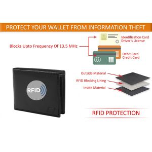 Produktbild für Portemonnaie FaVolmer SQ70, schwarz, aus Echt Leder