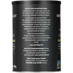 Produktbild für Kaffee Mount-Hagen Family Cappuccino, BIO