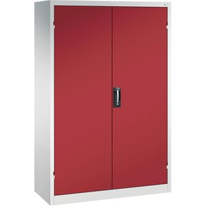 Produktbild für Magazinschrank CP-Möbel Acurado, grau / rot