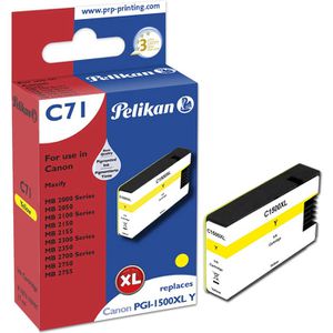 Produktbild für Tinte Pelikan für Canon PGI-1500XL Y