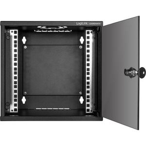 Produktbild für Netzwerkschrank LogiLink Cabinet EconLine, W66Z30B, 10 Zoll