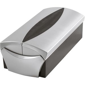 Produktbild für Visitenkartenbox Han 2755-77 VIP Silber Edition