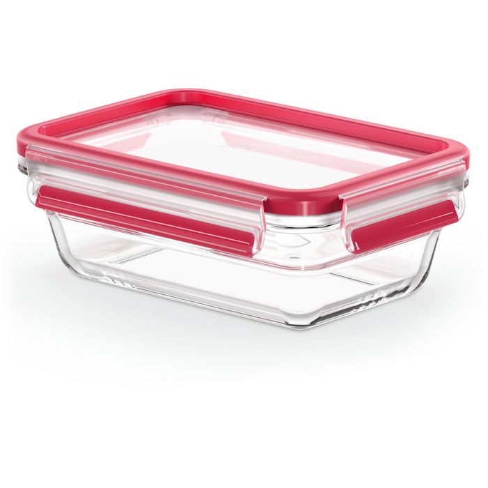 Emsa Frischhaltedose Clip&Close N1040600, aus Glas, 0,7 Liter, transparent, luftdicht – Böttcher AG
