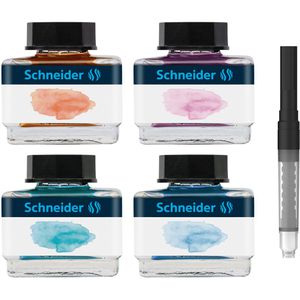 Tintenfass Schneider Geschenkset 1, Pastell-Tinte