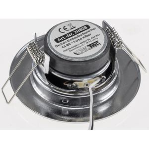 Produktbild für Einbaulautsprecher ChiliTec CT-8W, chrom, 3 W, 1-Weg