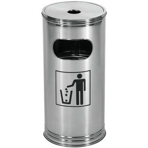 Produktbild für Aschenbecher Wesco 151634-41, silber, für Outdoor