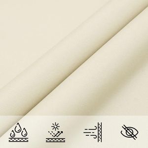 Produktbild für Sonnensegel vidaXL 135213, creme, rechteckig