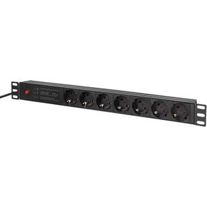 Produktbild für Steckdosenleiste LogiLink PDU7C02 PDU mit 2m Kabel