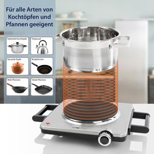 Produktbild für Kochplatte Clatronic EKP 3788 E
