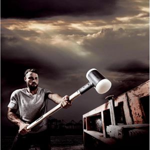 Produktbild für Vorschlaghammer HALDER SUPERCRAFT 3366.081, Ø 80mm