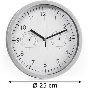 Produktbild für Wanduhr Böttcher-AG Kunststoff, analog, Quarzuhr