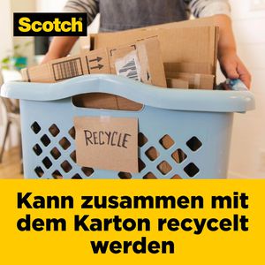 Produktbild für Packband Scotch 8GC, Box Lock, Papier, braun