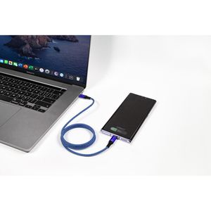 Produktbild für Ladekabel smrter Magneto C2C, blau, 1m