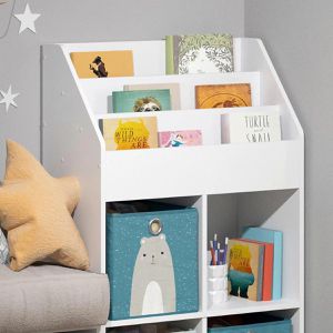Produktbild für Bücherregal Vicco Luigi, weiß