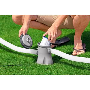 Produktbild für Aufstellpool Bestway 57270 Fast Set blau, rund