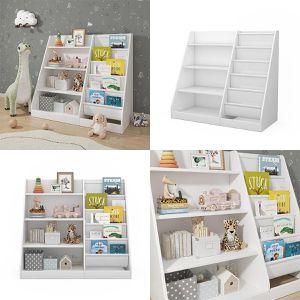 Produktbild für Bücherregal Vicco Conny, weiß