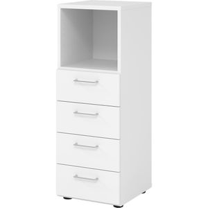 Produktbild für Kombischrank Hammerbacher Serie 9 Advanced, weiß