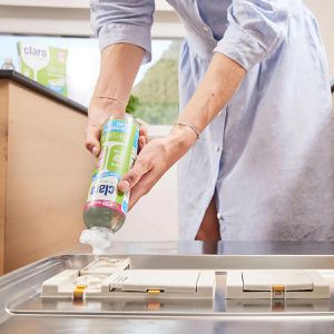 Produktbild für Klarspüler Claro Öko, palmölfrei, mit Trockenbooster