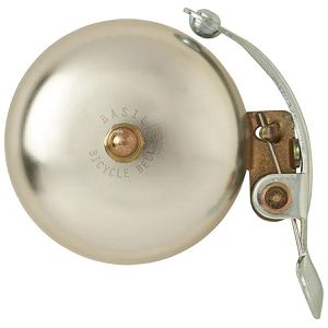 Fahrradklingel Basil Portland, silberfarben