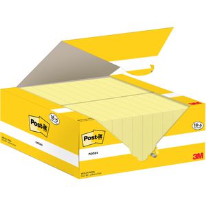 Produktbild für Haftnotizen Post-it Notes, 653-CY, gelb