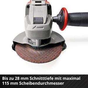 Produktbild für Winkelschleifer Einhell TE-AG 18/115-2 Li-Solo