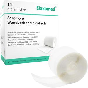 Produktbild für Pflaster Saxomed SensiPore Wundschnellverband, 1 Rolle