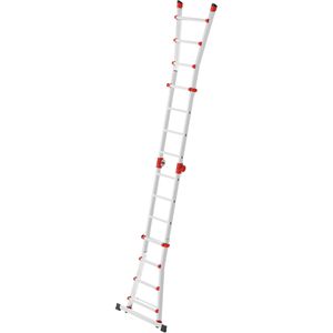 Produktbild für Teleskopleiter Hailo M80, 7516-007, Länge 3,65m