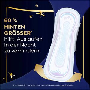 Produktbild für Damenbinden always Ultra Secure Night, Größe 4