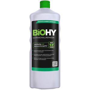BiOHY Ultraschallreiniger 100% vegan, Konzentrat, Bio, nachhaltig, 1 Liter  – Böttcher AG