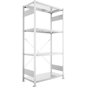 Produktbild für Schwerlastregal META-Regalbau 20094954, 4 Metallböden