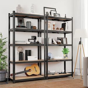 Produktbild für Schwerlastregal Songmics 5 Holzböden
