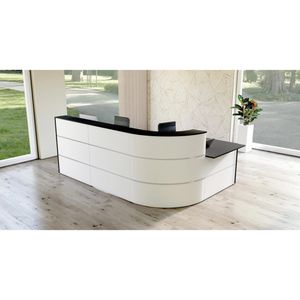 Produktbild für Empfangstheke Kerkmann Cento 9, 3859, weiß / anthrazit